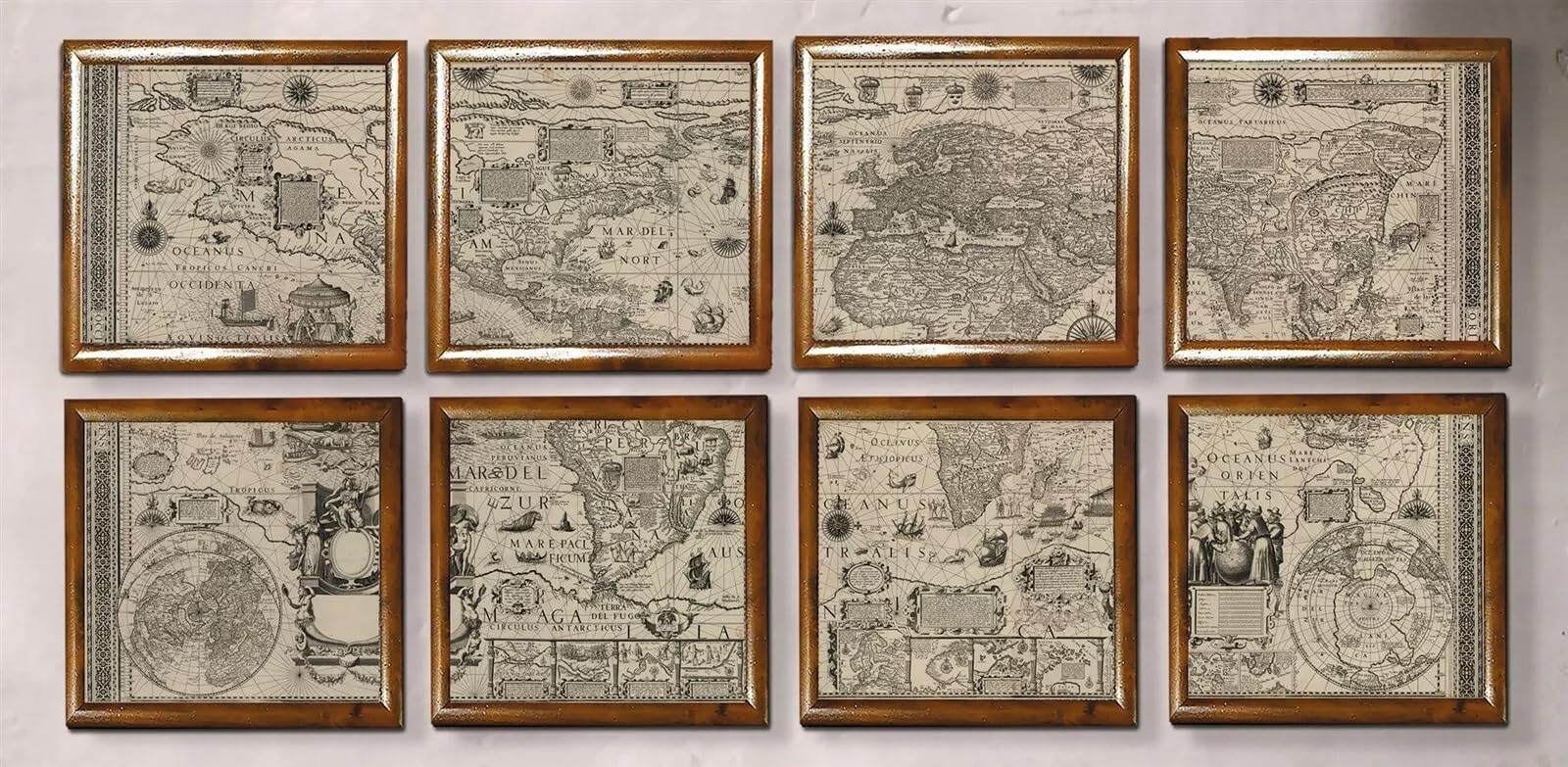 Authentic Models MC818 World Map Portfolio