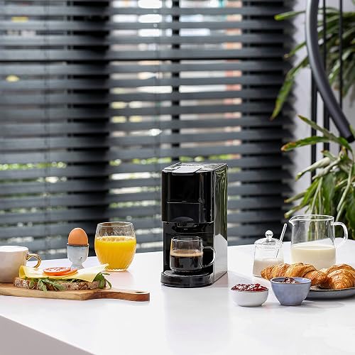 Princess Machine à café multi-capsules 4 en 1 – Capsules, dosettes, café moulu – Sans BPA – 800 ml – 1450 W – Noir et argent – 249450 - 9