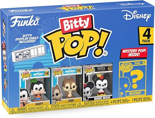 Funko Bitty Pop! Disney - Goofy (paquete de 4)