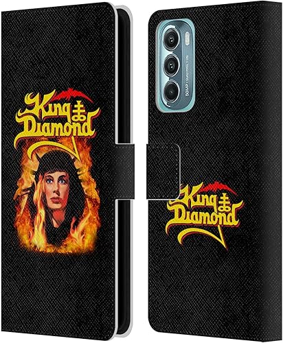 Miniatura 7 de Head Case Designs Officially Licensed King Diamond Conspiracy Tour 1989 Poster Leather Book Wallet Case Cover Compatible with Motorola Moto G Stylus