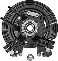 Vista 858 de Detroit Axle - 4 brazos de control de extremo delantero para Nissan Frontier Xterra 2000-2004 Brazos de control inferior y superior con rótulas