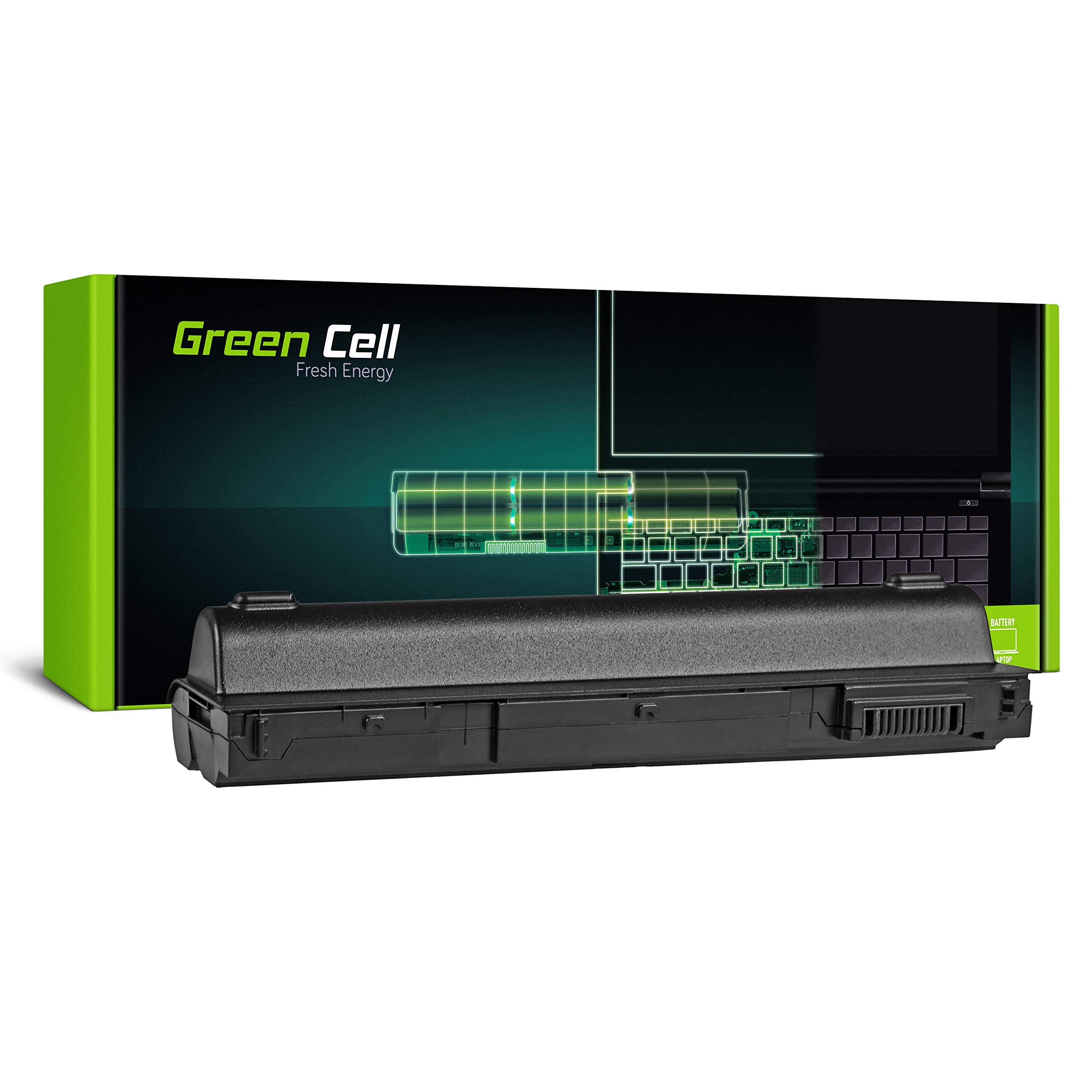 Green Cell® Extended Serie 8858X M5Y0X T54FJ Batteria per Portatile Dell Latitude E5420 E5430 E5520 E5530 E6420 E6430 E6440 E6520 E6530 E6540 (9 Pile 6600mAh 11.1V Nero)