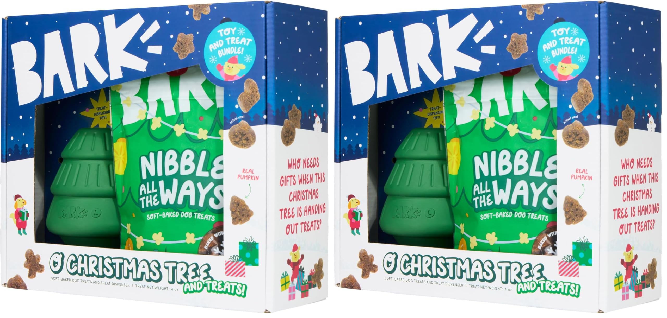 Pet Supplies : Barkbox O'Christmas Tree & Treat Set – Durable