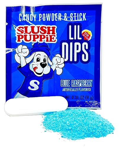 Miniatura 4 de Slush Puppie Lil Dips - Palitos de inmersión a granel con caramelo en polvo, paquete variado de 36 unidades