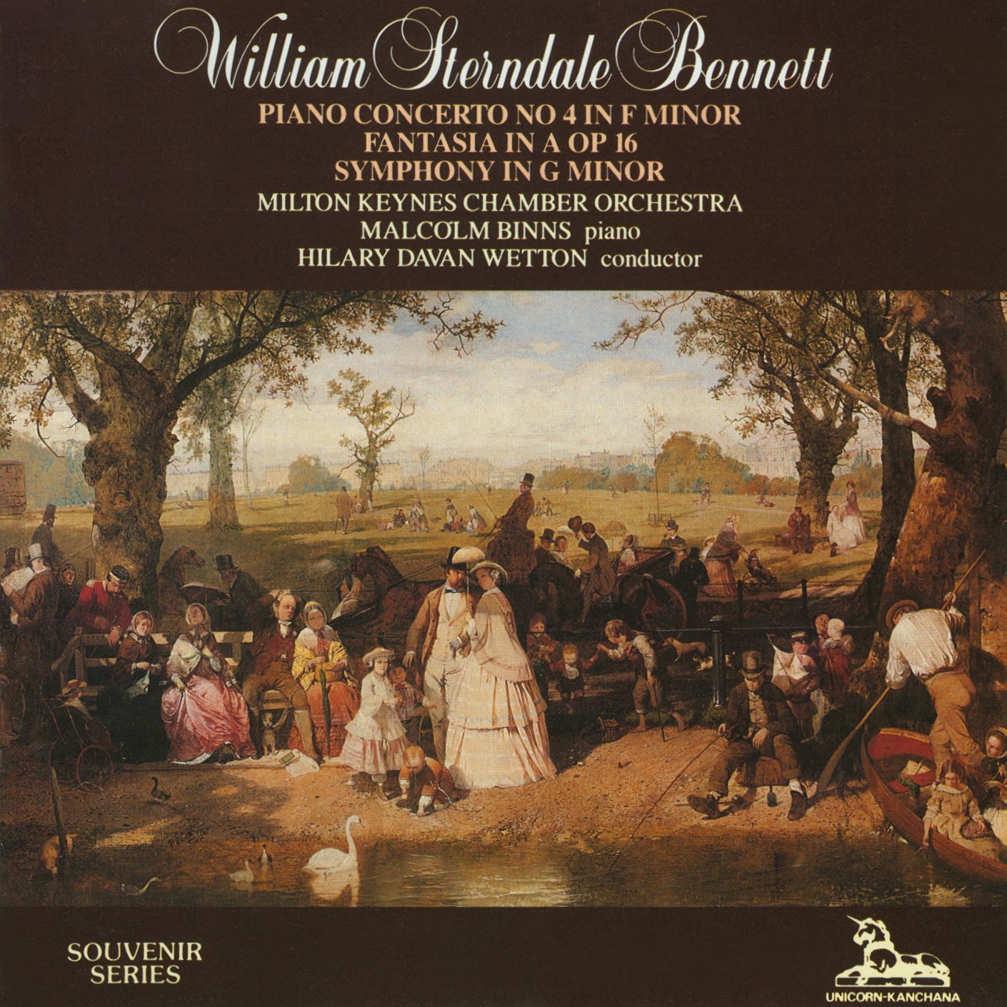 Sterndale Bennett: Piano Concerto No. 4 / Fantasia in A / Symphony in G minor