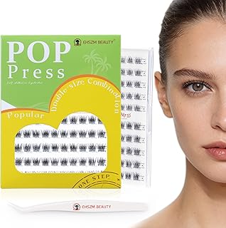 POP PRESS - Kit de racimos de pestañas autoad...