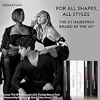 Vista 8 de Sebastian Professional Shaper Hairspray Flexible to Medium Hold Brushable & Versatile Styling Control For All Hair Types