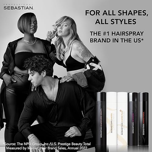 Miniatura 8 de Sebastian Professional Shaper Hairspray Flexible to Medium Hold Brushable & Versatile Styling Control For All Hair Types