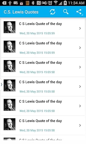 C S Lewis Quote of the day