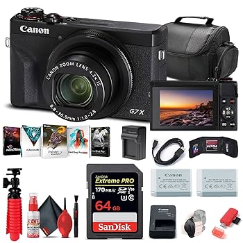 Amazon.com : Canon PowerShot G7 X Mark III Digital Camera