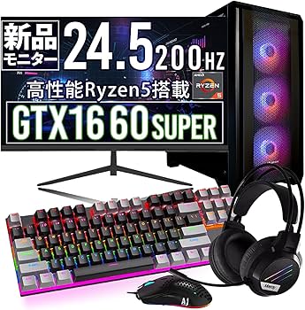 Amazon.co.jp: 【 200Hz モニター & GTX1660SUPER 】 UNFINITY 初心者