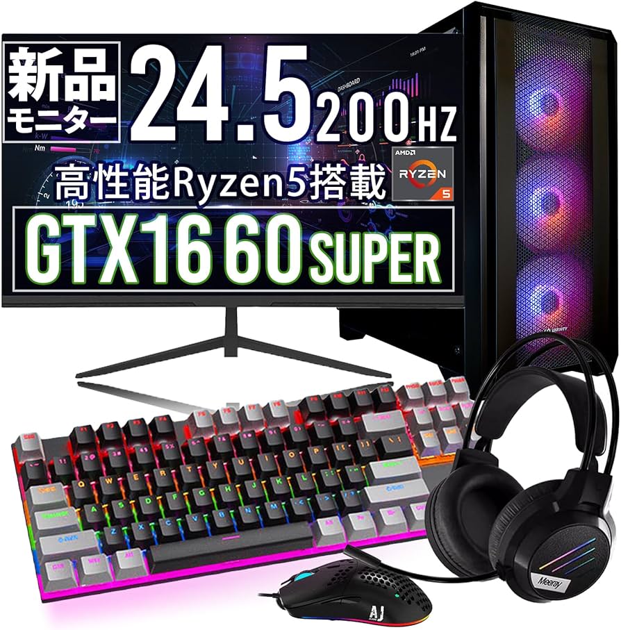 Amazon.co.jp: 【 200Hz モニター & GTX1660SUPER 】 UNFINITY 初心者