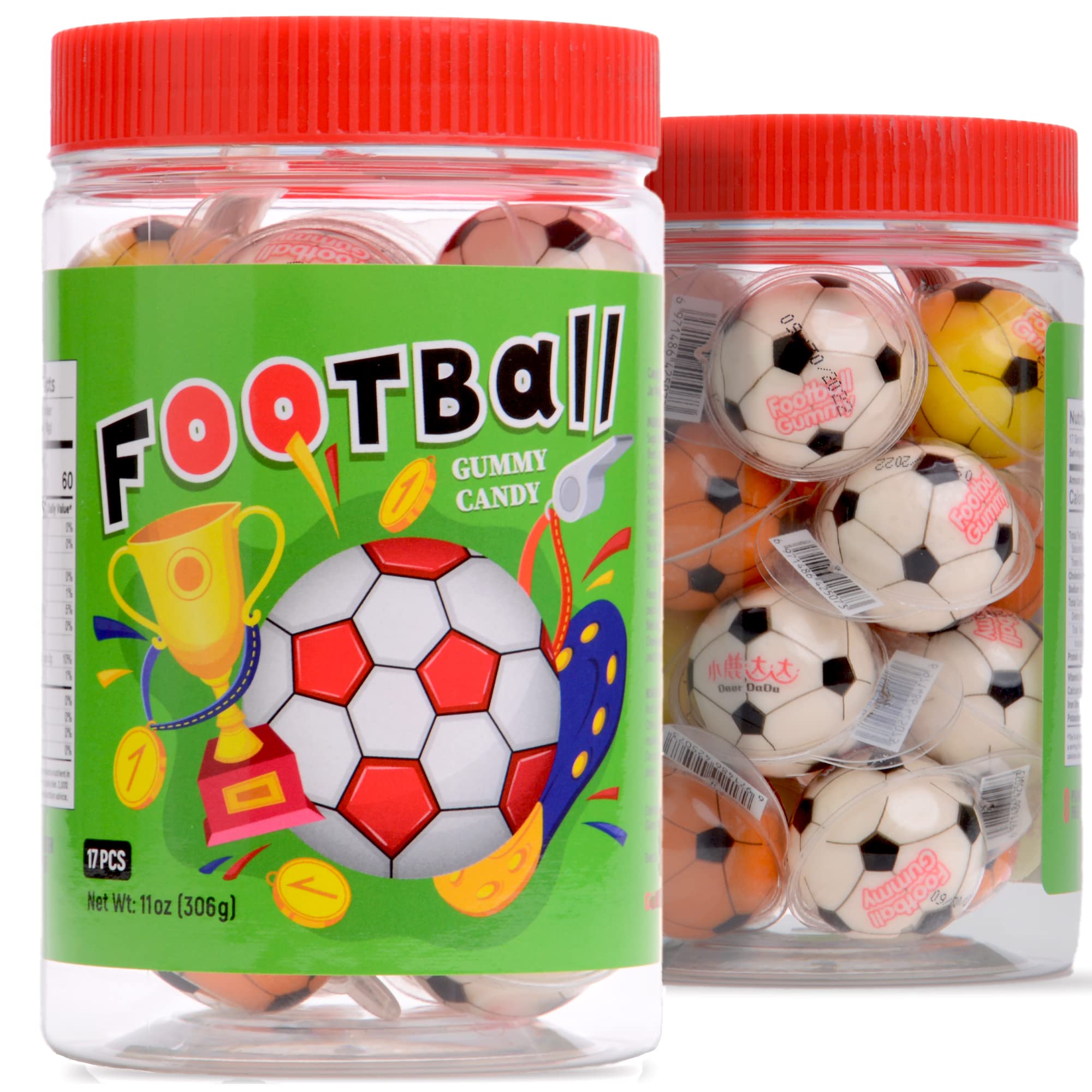 Buy Gummy Candy 30 mm Large Jelly Filled Gummies Soccer Candy Gummy
