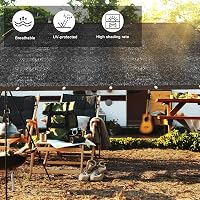Sunshine smile 3x3m árnyékoló háló 90% UV védelem, kert és üvegház árnyékoláshoz 6