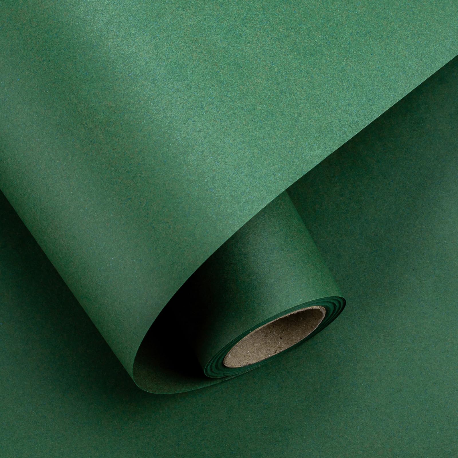 MIMUTIGreen Kraft Wrapping Paper - Solid Color Wrapping Paper Perfect for DIY Making, Wedding, Birthday, Christmas, Kids Art Craft Projects - 17 Inches x 33 Feet