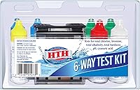Vista 1 de HTH 1273 probador químico de las piscinas del kit de prueba de 6 vías
