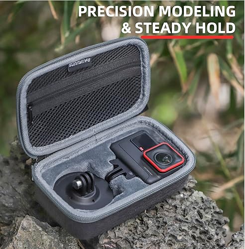 Miniatura 4 de Ngaantyun Funda para Insta360 Ace Pro impermeable accesorios de cámara de acción, tornillo de batería de montaje estándar bolsa de transporte