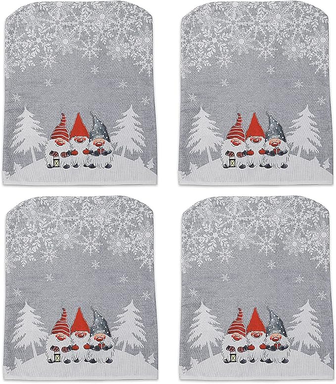 12 Stück Weihnachts Stuhlfußabdeckungen - Elfen Füße Für Festliche Dekoration
