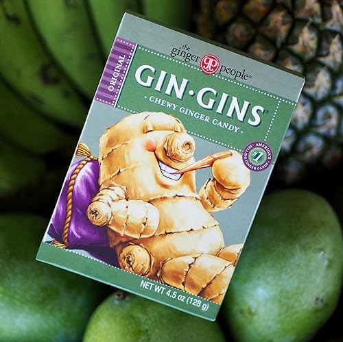 Miniatura 3 de The Ginger People Gin Gins Chews Original 45 Ounce Pack of 12