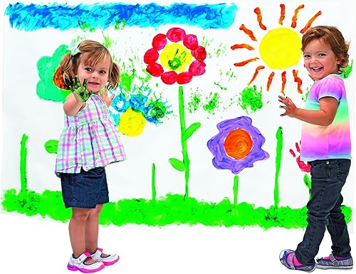 Miniatura 4 de Colorations Pinturas lavables para dedos, 16 fl oz, blancas, no tóxicas, cremosas, vibrantes, pintura para niños, manualidades, pasatiempos,