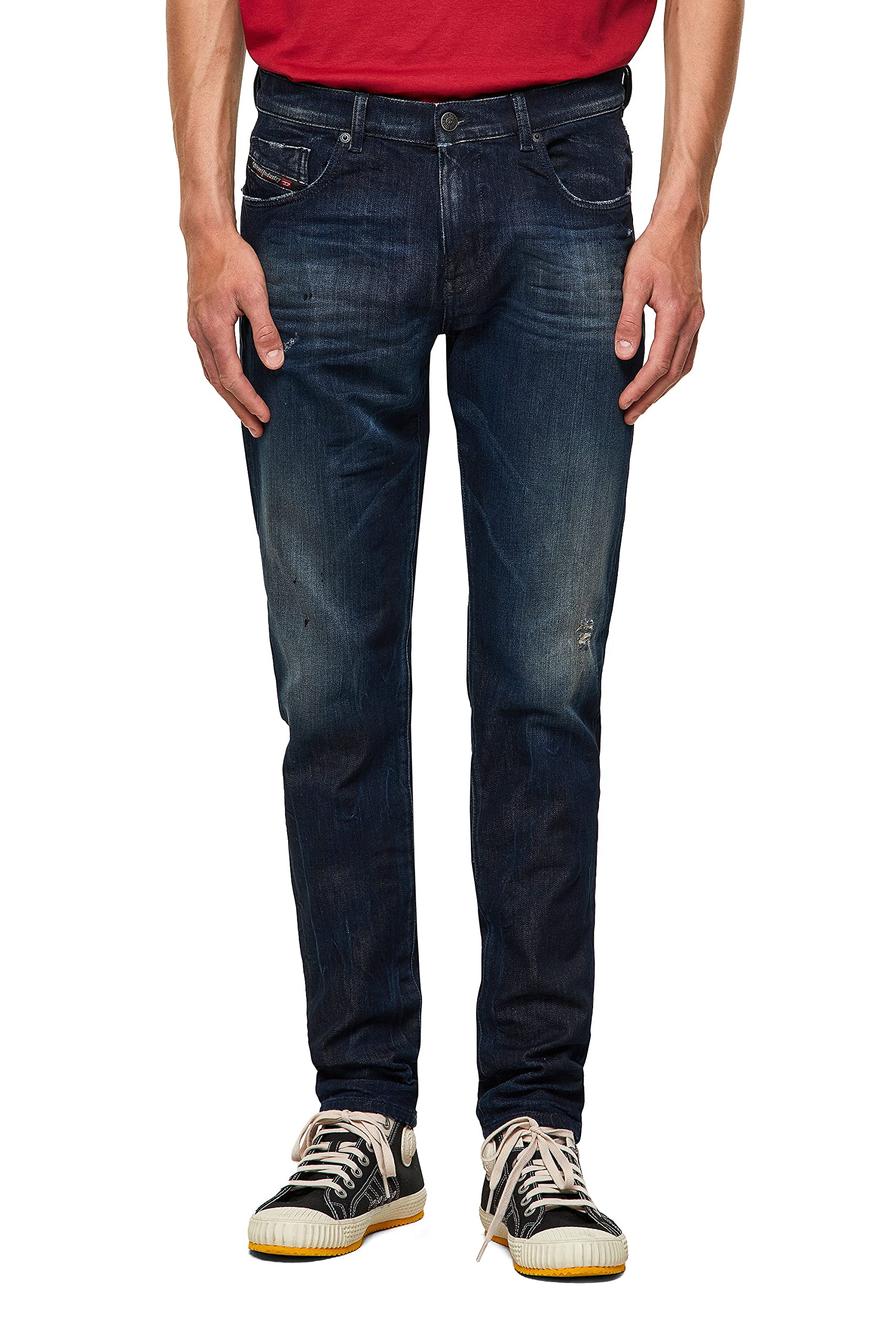 Diesel Men's D-Strukt Slim Jeans, Blue, 31W x 32L