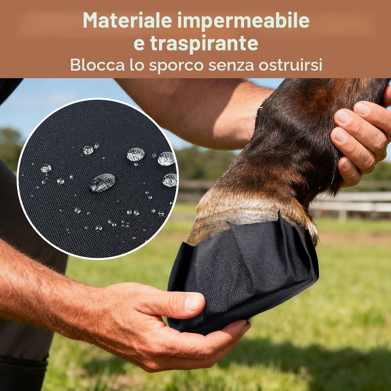24 nastri per zoccoli, forti avvolgimenti appiccicosi per cavalli, traspiranti e impermeabili, per il trattamento di ferite di zoccoli, protezione per lo zoccolo (24)