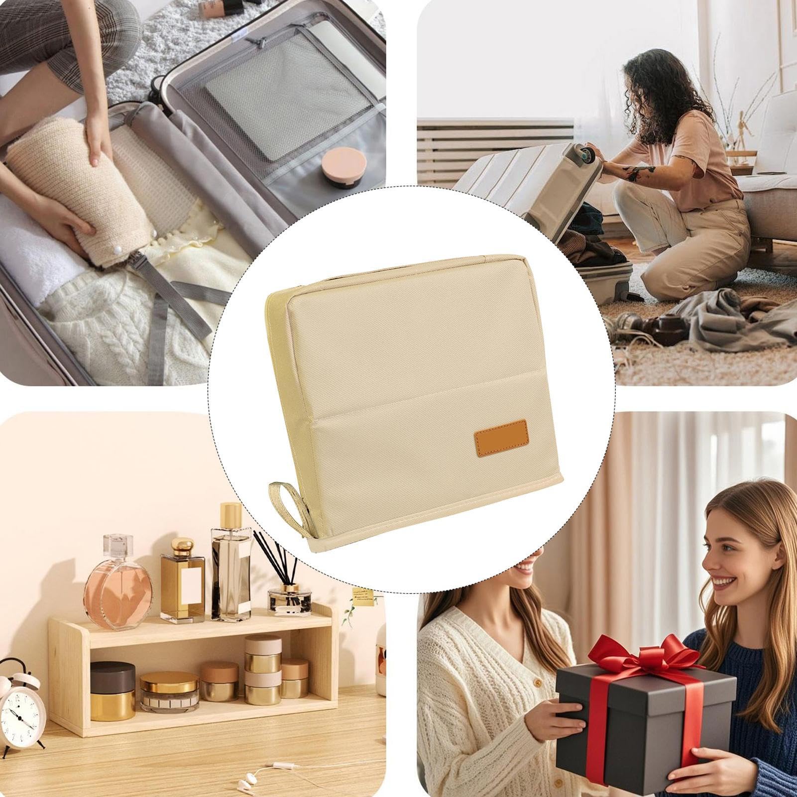 Astuccio portamatite con scomparti multipli Borsa portatrucchi, organizer, | Grande borsa portapenne Adatto per Ufficio, Viaggi, Arte, Università, Fai da Te e Casa