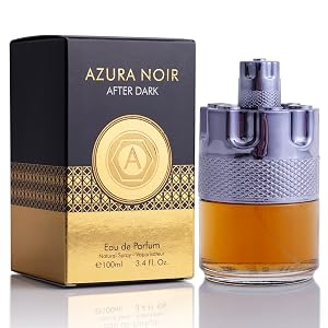 Azura Noir After Dark Eau De Parfum for Men - Woody Spicy Fragrance - Long-Lasting Cologne Choice For