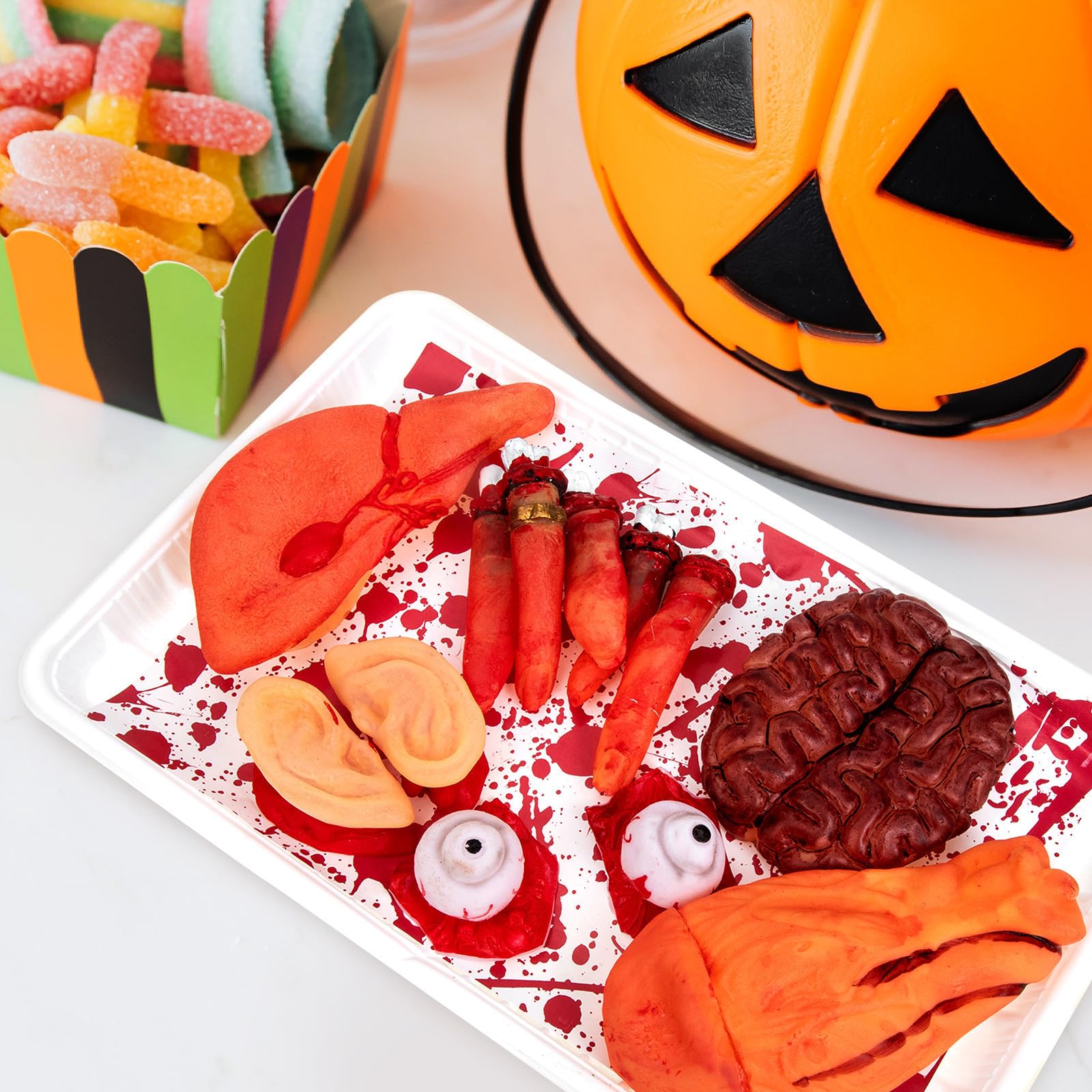 OSALADI 5 Sätze Halloween Ornament Mottoparty Gruselige Requisiten