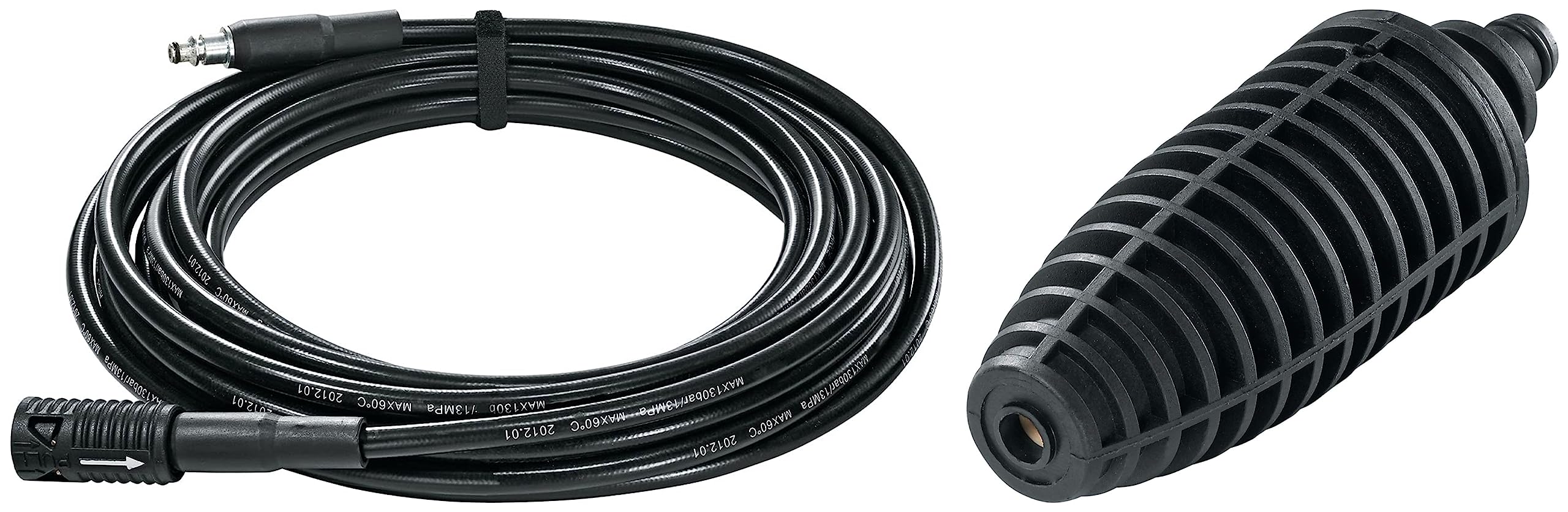 Bosch F016800361 6m Extension Hose (Black) & Bosch F016800580 Rotary Nozzle for AQT High-Pressure Washers (Black)-image-18