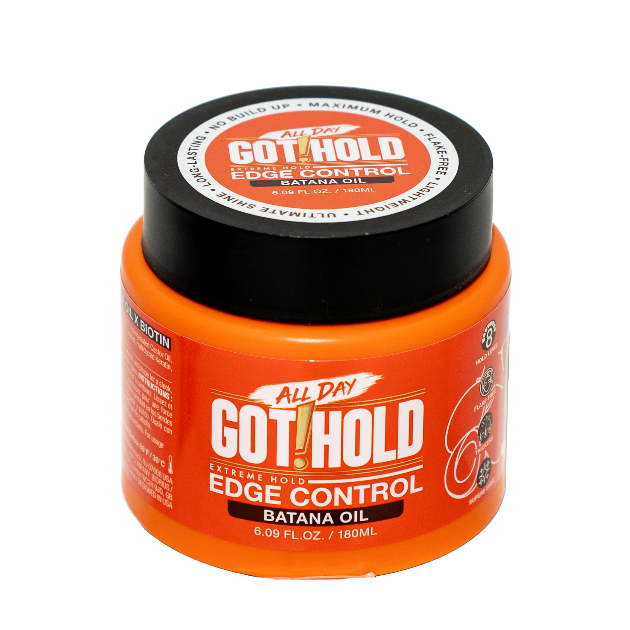 ALL DAY GOT HOLD Extreme hold Batana Oil Edge Control 6.09 fl.oz/180ml