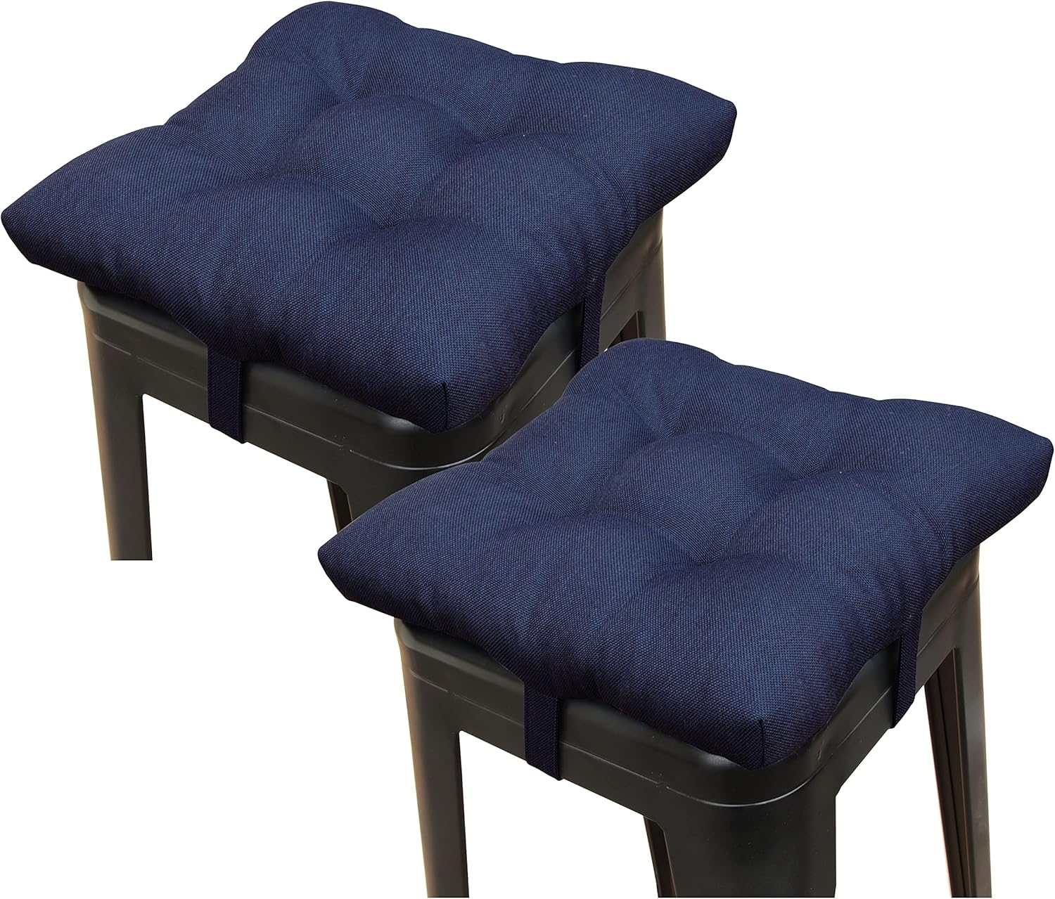 Cozplen Bar Stool Cushions, Outdoor Patio Home Kitchen Square seat Cushions with