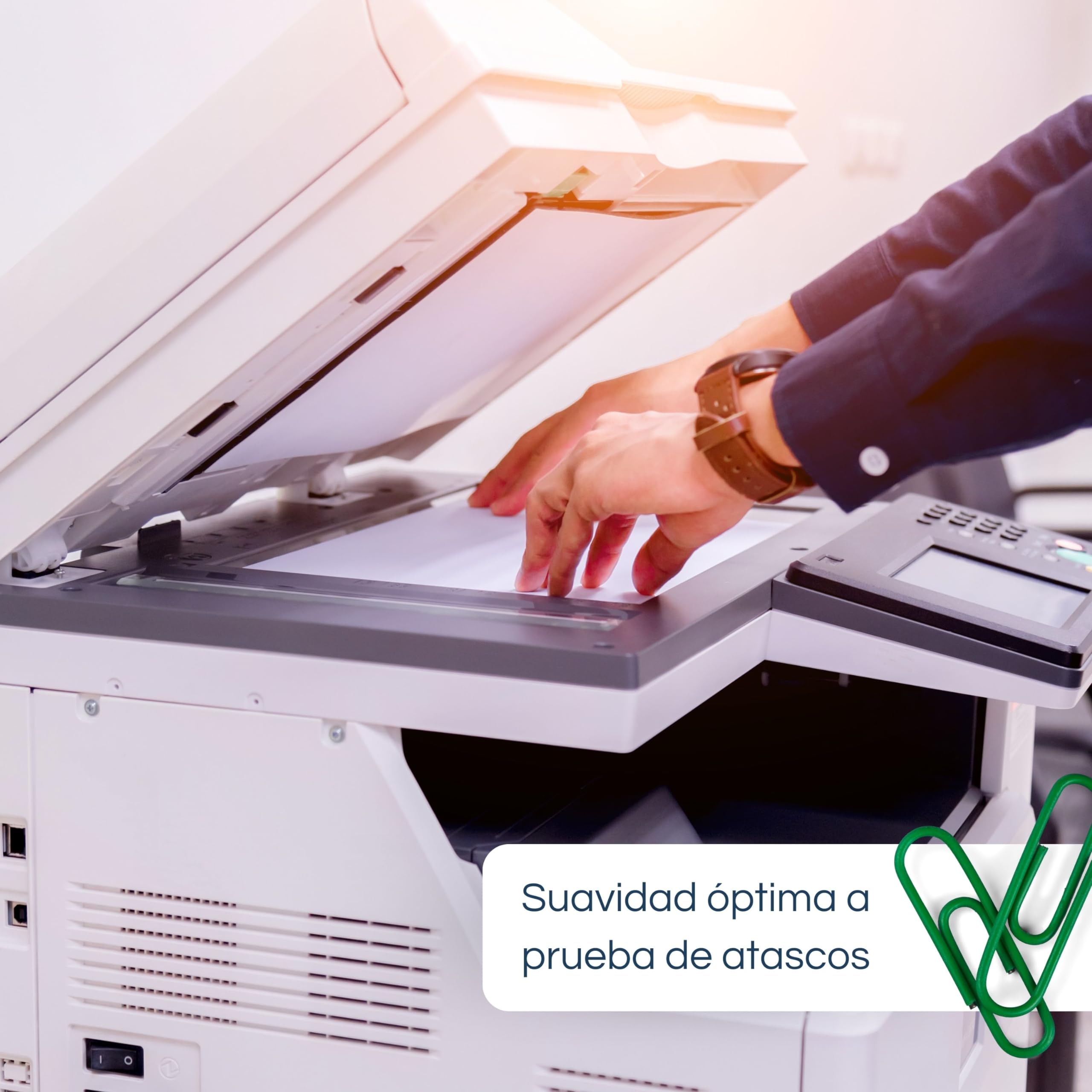 Carta Per Fotocopie A3 - 80 G/mq, Confezione Da 100 Fogli, Per Stampanti E Ufficio