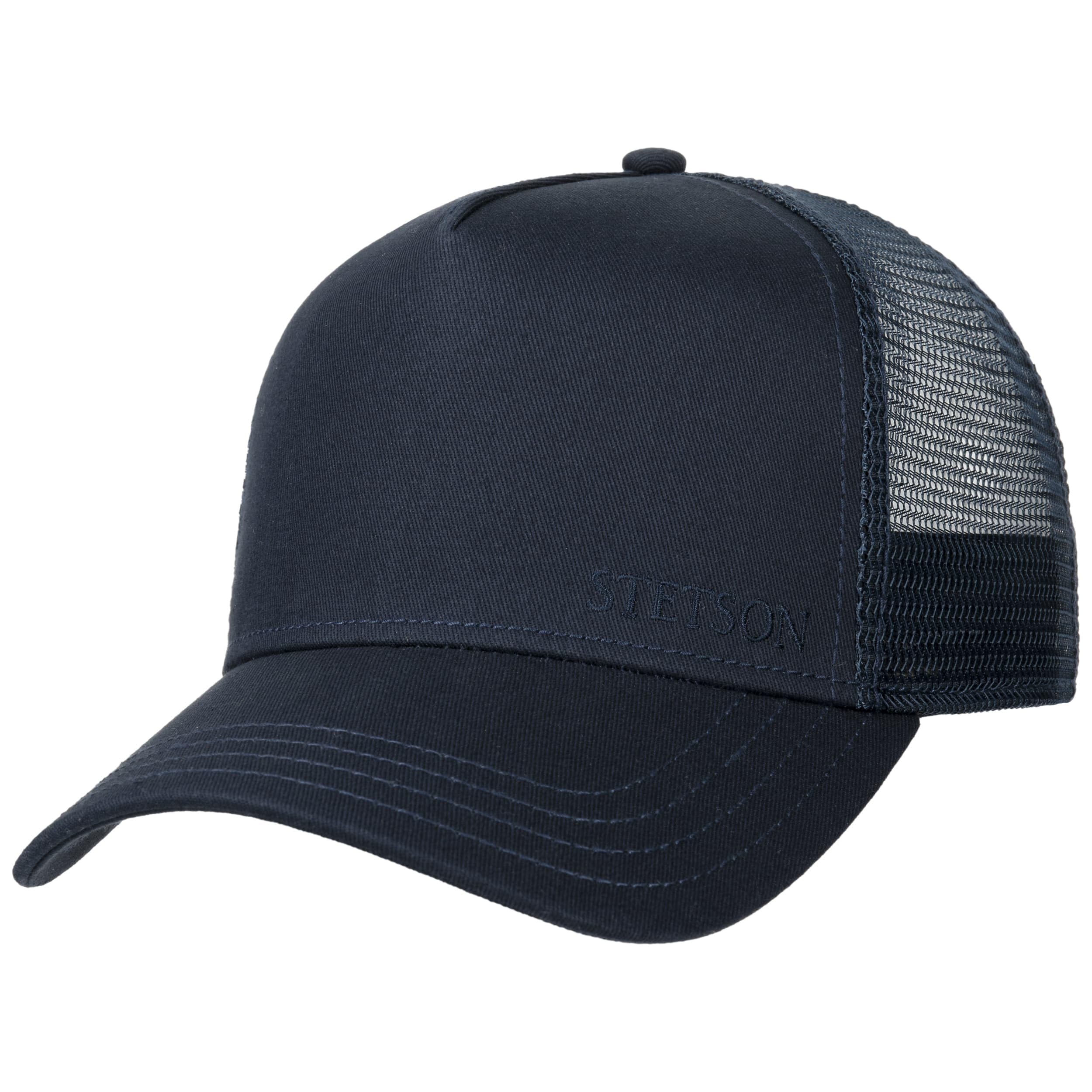 Stetson Classic Trucker Cap Snapback Unisex Summer Navy