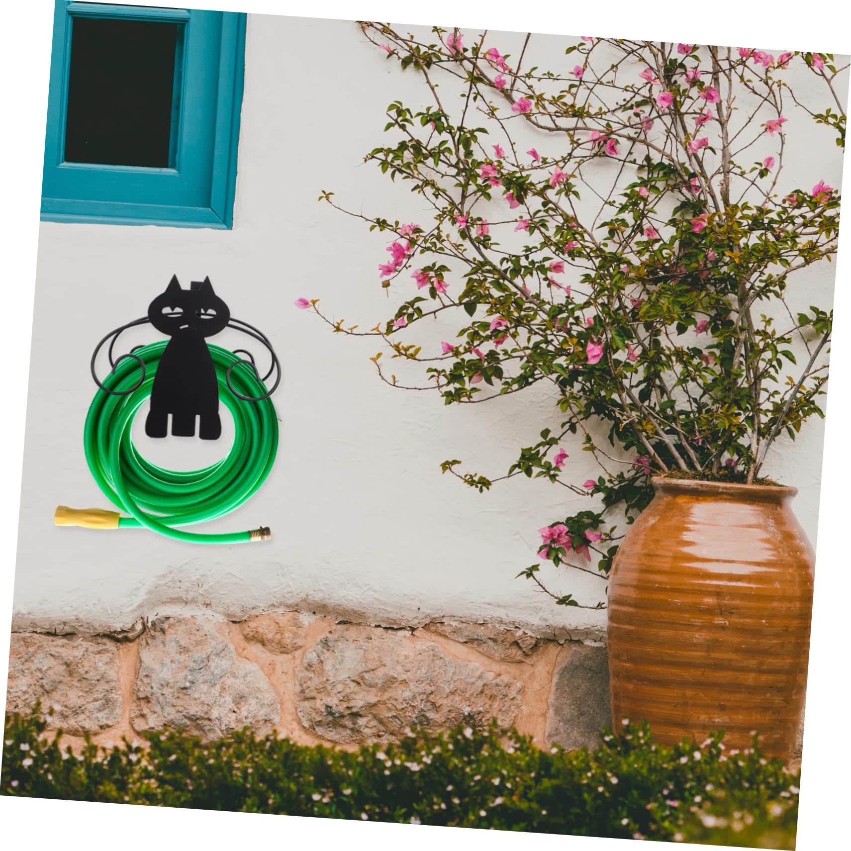 Abaodam 2 Pezzi Supporto Per Tubo Di Irrigazione Per Fiori E Piante Supporto Per Tubo Da Giardino Supporto Per Tubo Gancio Per Gancio Supporto Per Tubo Dell'Acqua Supporto Per