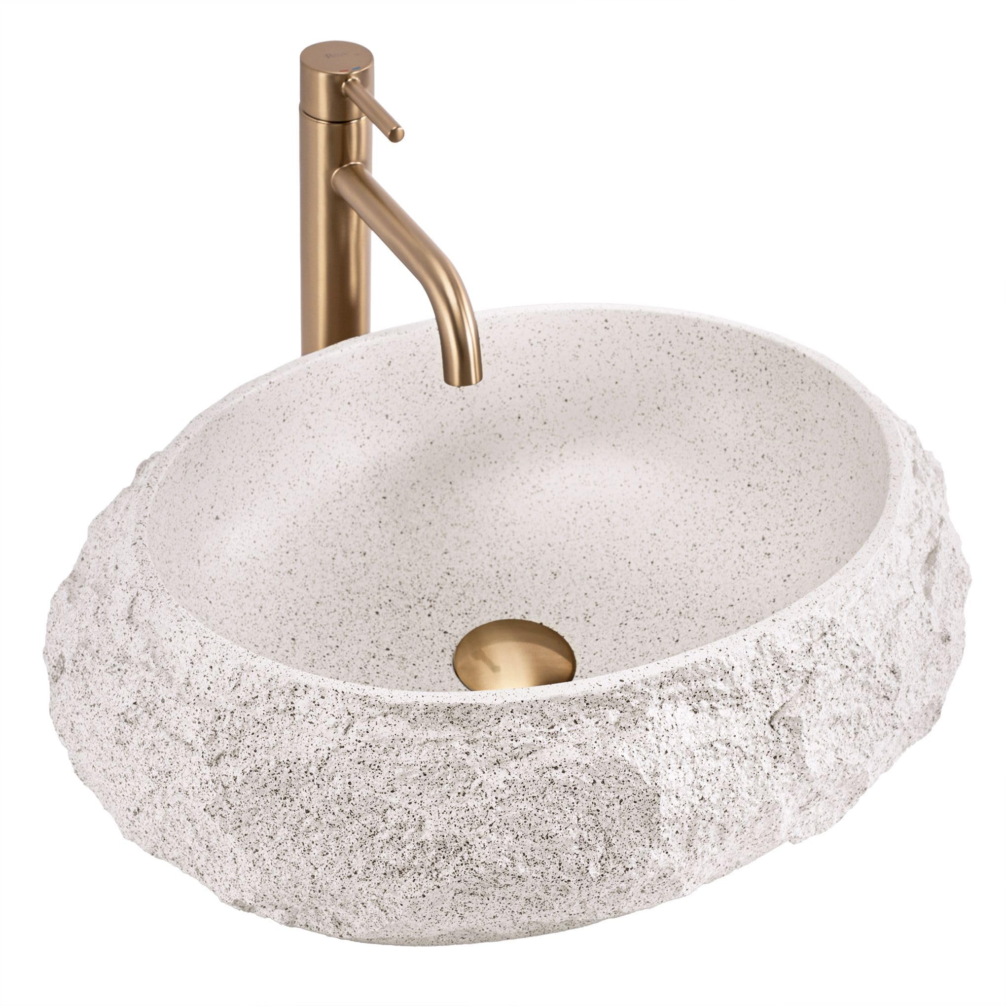 Countertop Washbasin Rea Mika Beige