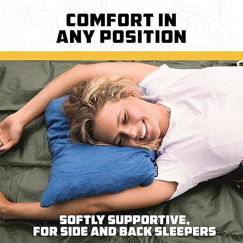 Vista 35 de Wise Owl Outfitters - Almohada compresible de espuma para acampada - Úsala cuando duermes en coche, avión, hamaca y campamento - Ideal para niños