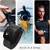 ArcX Bluetooth Smart Ring Controller, Waterproof Wearable Remote for Cycling, Skiing and Outdoor Sports, Glove Compatible, SOS Alert, 5-Day Battery, iOS and Android.