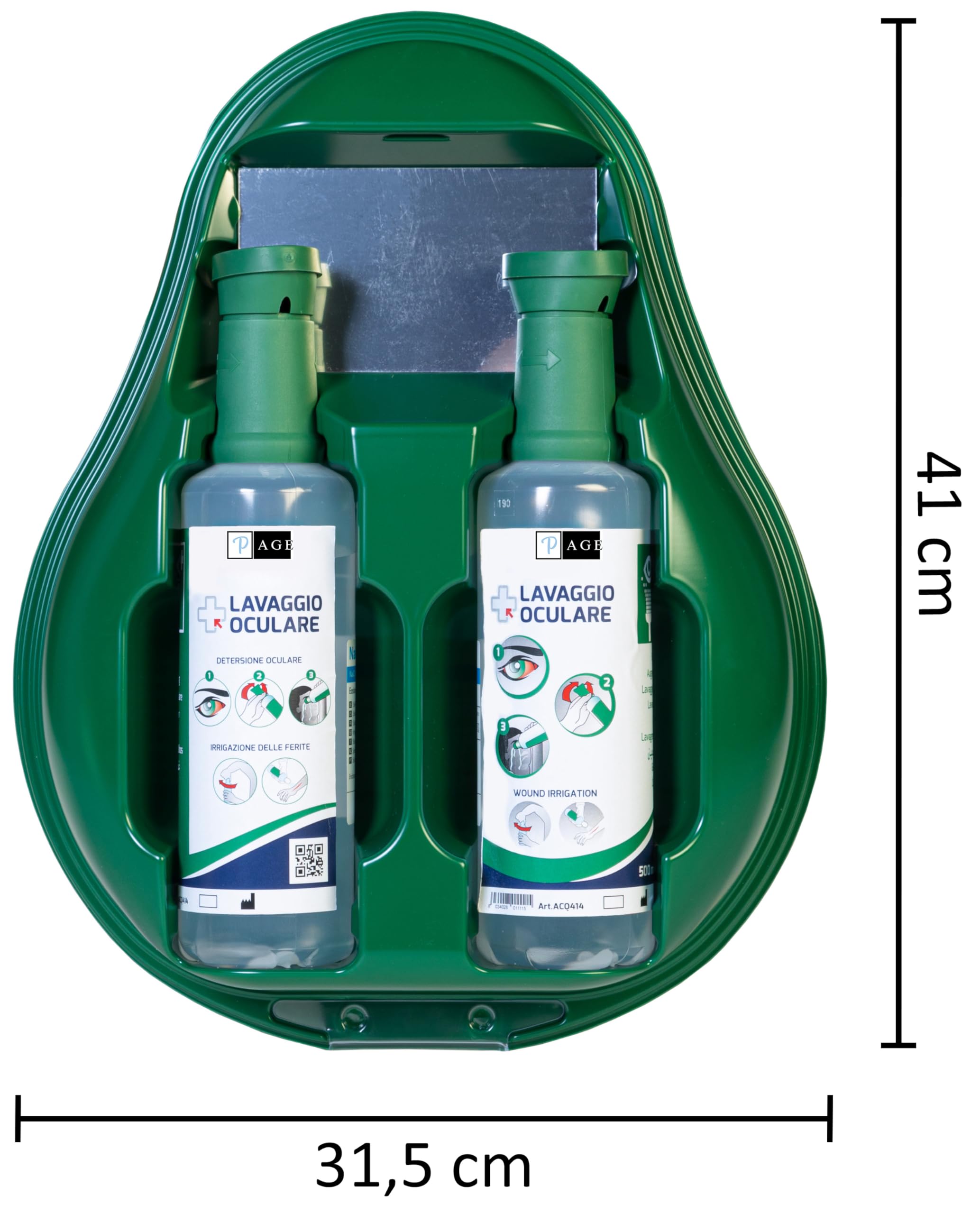Zestaw do awaryjnego przemywania oczu Solankowy roztwór soli fizjologicznej 500ml x2