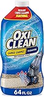 OxiClean Large Area Carpet Cleaner Liquid 64 oz - Oxygen-Powered Stain Remover for Steam Carpet Shampoo Machines