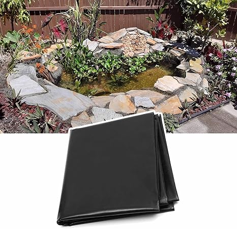 Image Fish Pond Liner 20 Mil HDPE 10x20ft 13x15ft 15x20ft 20x20ft 20x30ft 23x26ft Gardens Pool Koi Ponds Streams Fountains Membrane (Size : 25 ft x 26 ft/7.5 x 8 m) Image Fish Pond Liner 20 Mil HDPE 10x20ft 13x15ft 15x20ft 20x20ft 20x30ft 23x26ft Gardens Pool Koi Ponds Streams Fountains Membrane (Size : 25 ft x 26 ft/7.5 x 8 m)