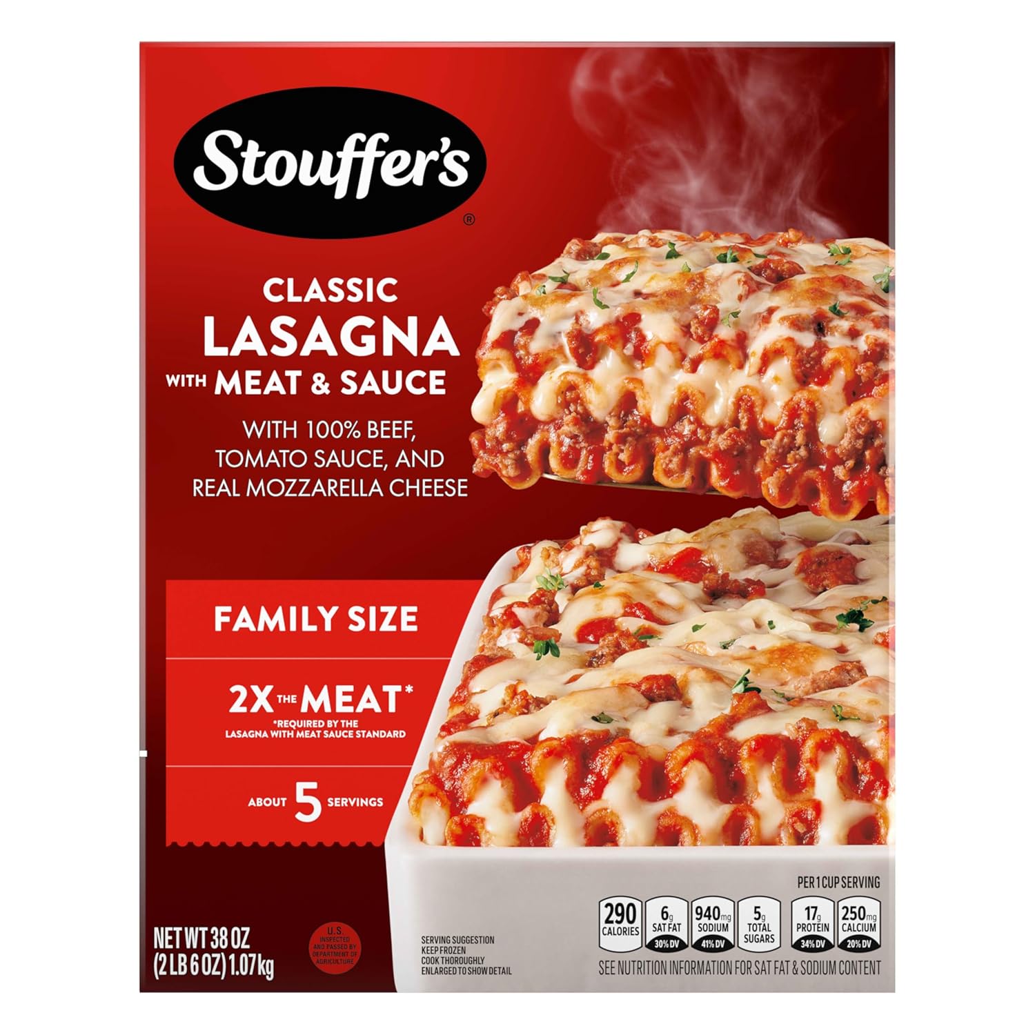 Best Frozen Meals - Stouffer's Classic Lasagna, Family Size