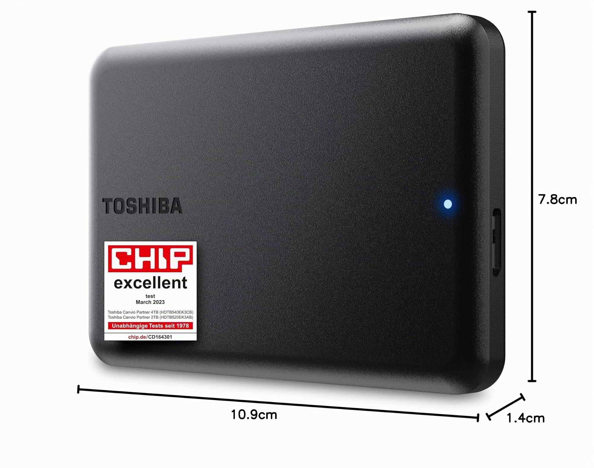 Toshiba Canvio Partner 2TB External HDD