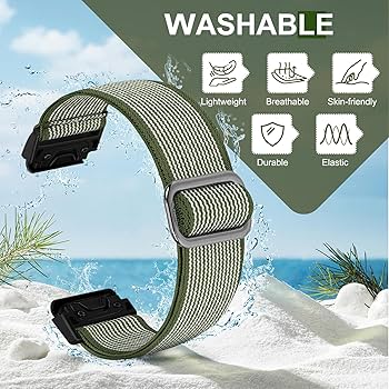 Amazon.co.jp: [Tiptops] QuickFit 22mm バンド Garmin Fenix 5