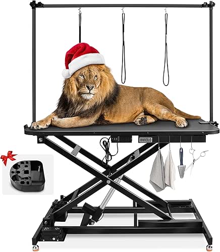 50" Electric Grooming Table for Large Dogs, Professional & Heavy