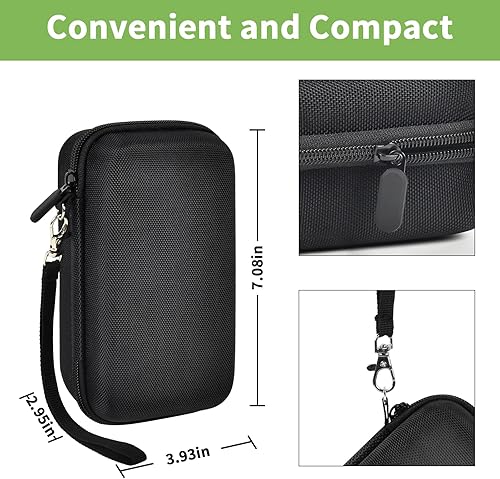 Miniatura 3 de Funda compatible con inflador de neumáticos Prilotte, compresor de aire portátil, soporte para bomba de neumáticos inalámbrica eléctrica YX15 Pro