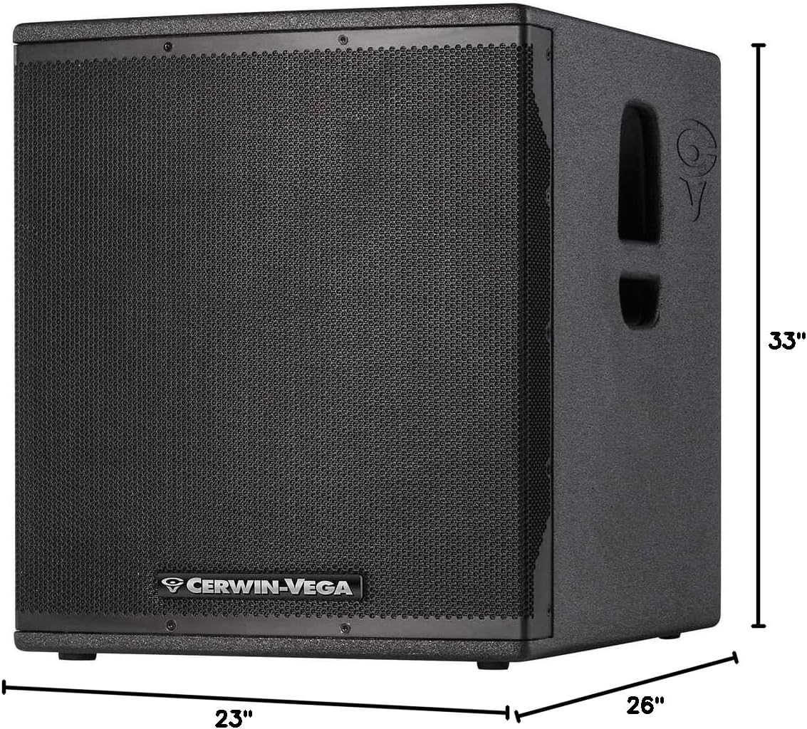 Cerwin Vega Mobile CV CVX-18S 18" Powered Subwoofer