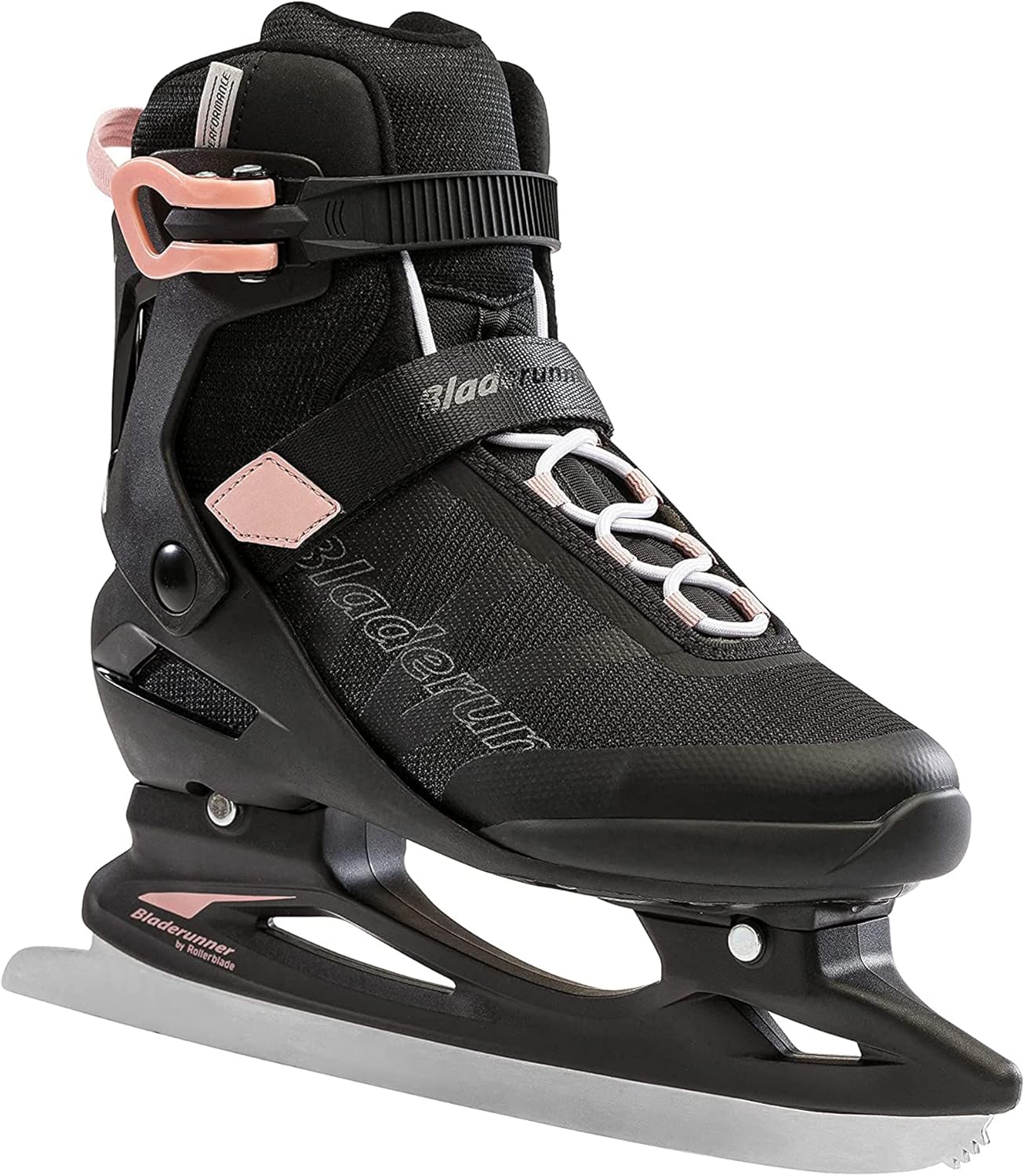 Bladerunner Ice by Rollerblade Igniter Womens, Black and Rose Gold, Ice Skates