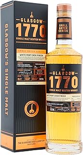 Glasgow 17706 year old Small Batch Series White Port Cask Single Malt Scotch 2019 Whisky 70cl 533 ABV