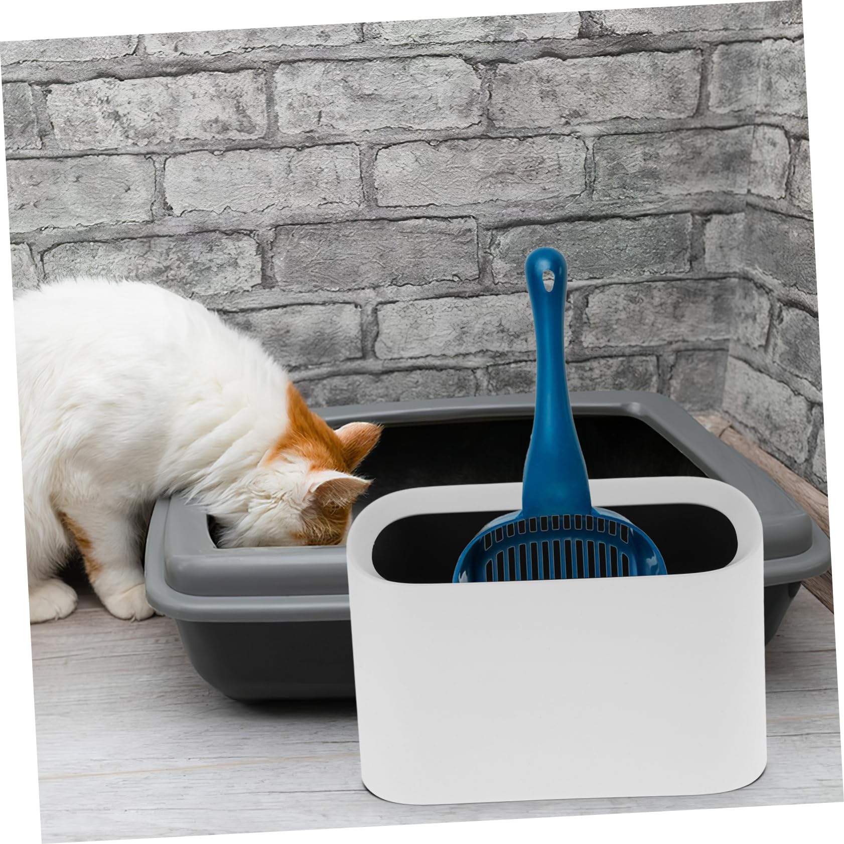 Sosoport Scoop Storage Cat Box Scooper Holder Litter Scooper for Litter Box Stand